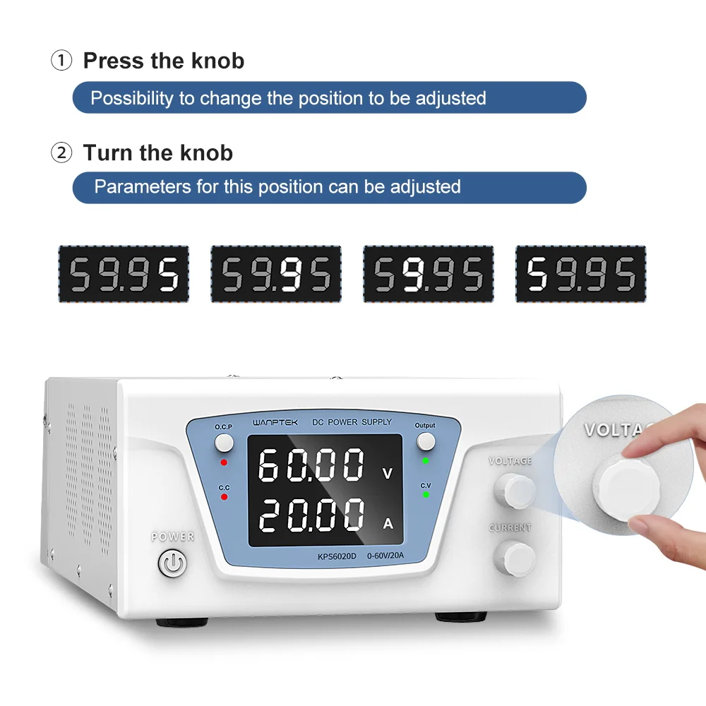 Wanptek RS485/RS232 Laboratuva - Programmable Dc Power Supply 60V 10A incelemesi ve fiyatı