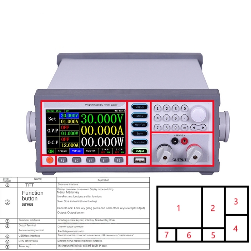 Laboratuvar tipi, ayarlanabili - Switching Dc Power Supply 300V 1A incelemesi ve fiyatı