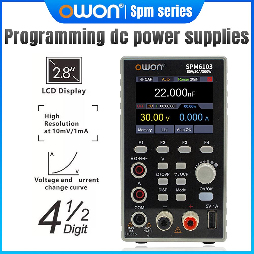 OWON SPM6103 Programlanabilir  - Programmable Dc Power Supply 60V 10A incelemesi ve fiyatı