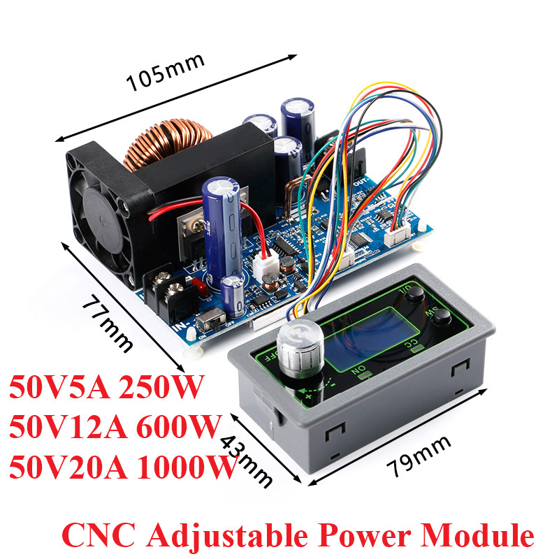 WZ5020L DC 50V5A 250W 50V12A 6 - Step Down Dc Power Supply Module 1000W incelemesi ve fiyatı